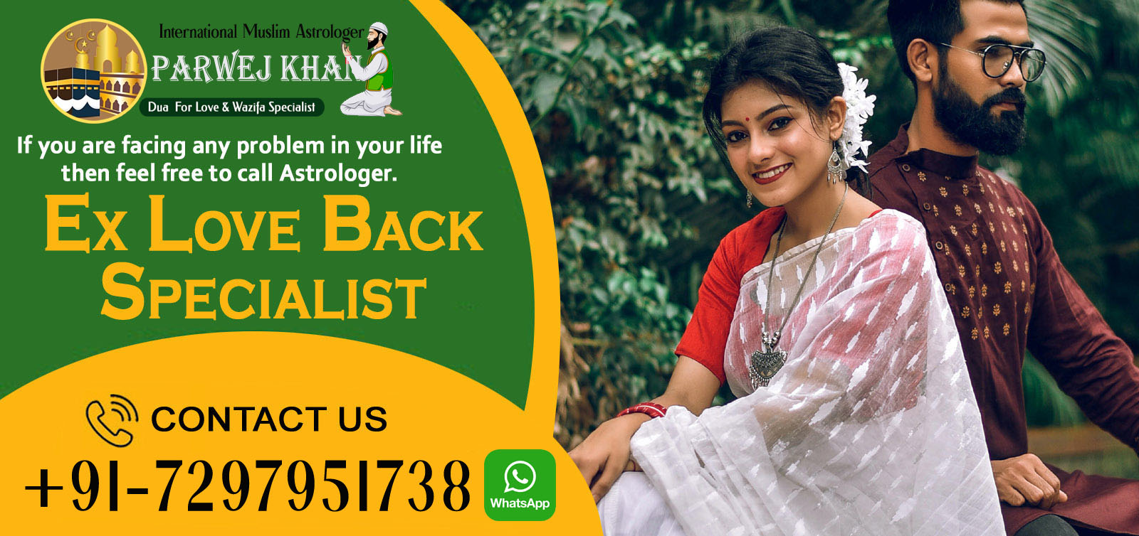 Famous Astrologer Parwej Khan  +91-7297951738